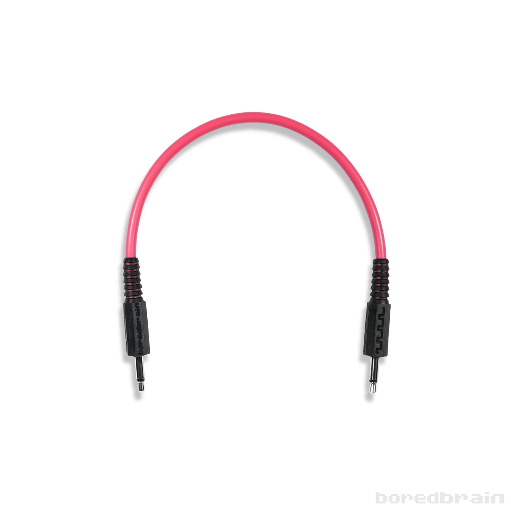 6-inch Plasmic Pink Single Patch Cable