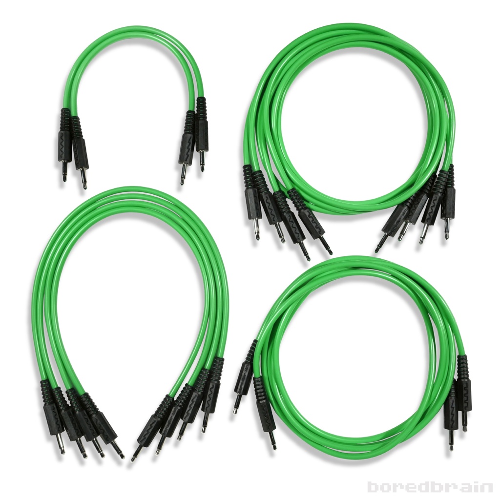 Slime Green Essential 12-Pack Patch Cables